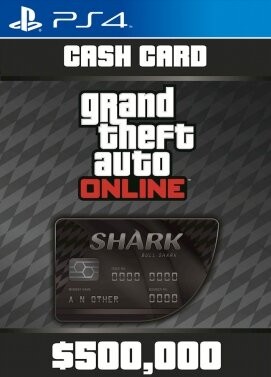 Grand Theft Auto Online: Bull Shark Cash Card Ps4 (France)