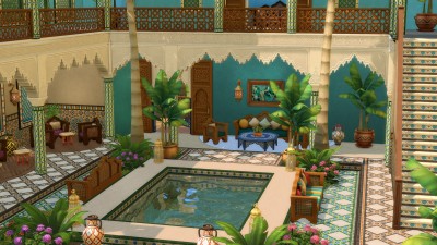 Les Sims 4 Kit Riad de rêve